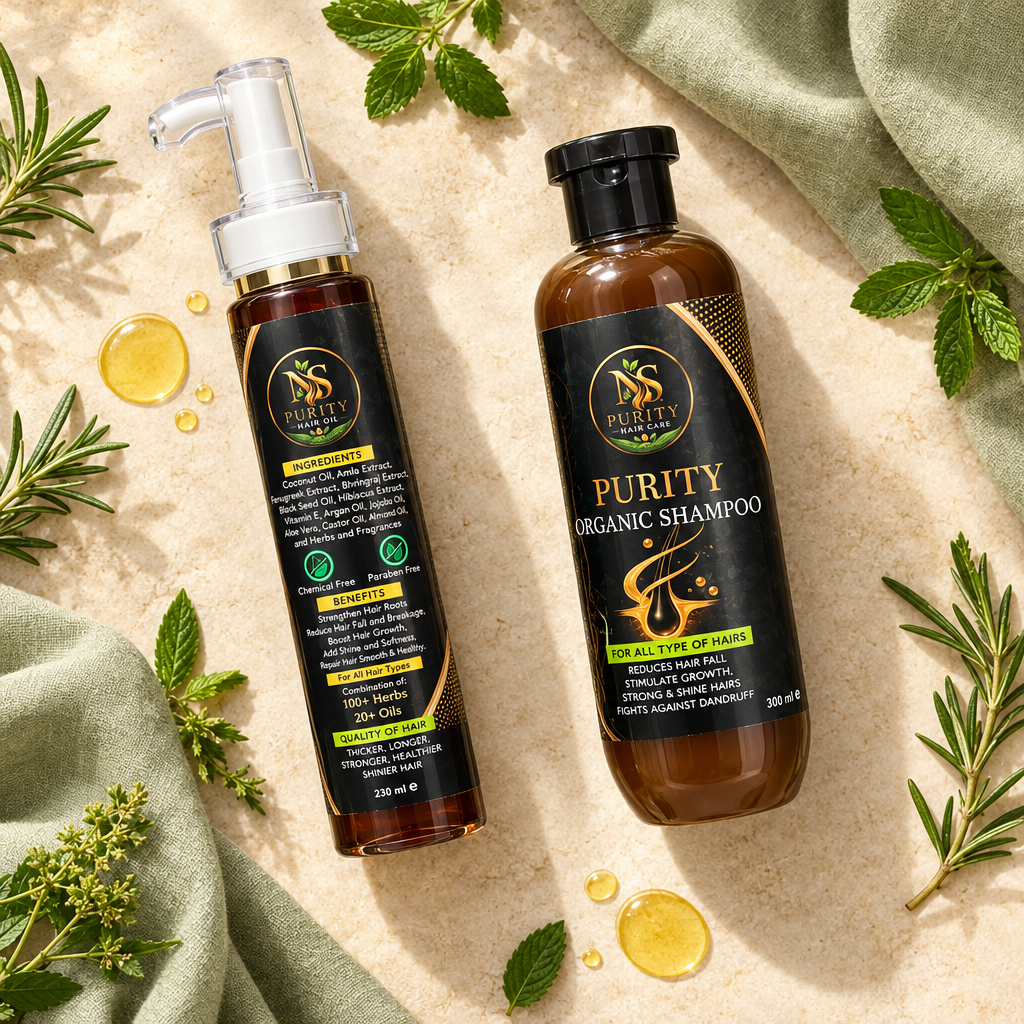 NS Purity bundle flat lay