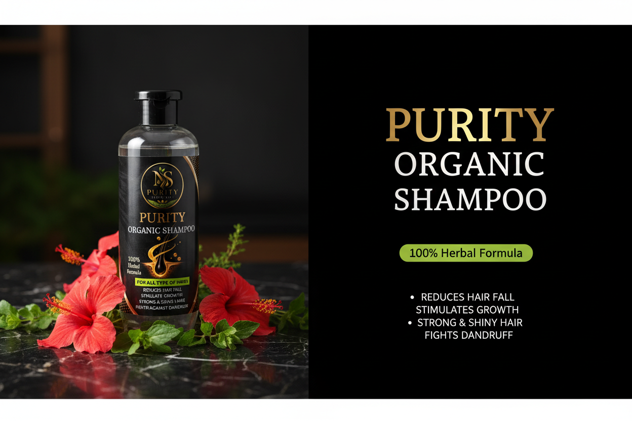 Shampoo Promotional Banner